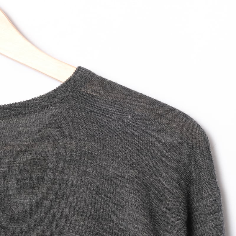 90s JOHN SMEDLEY Merino Wool Knit Pullover（Made