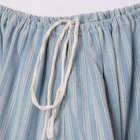 〜30s France  Farmers Stripe Skirt