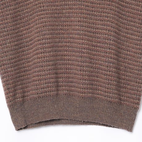 70s JOHN SMEDLEY Wool Knit Vest（Made in England)