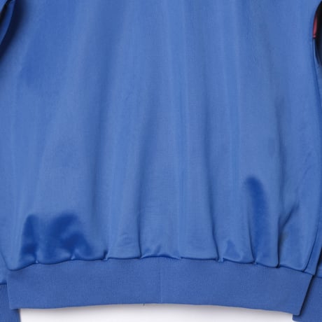 70-80s Vintage adidas Collarless Track Jacket Blue（Made in U.S.A.）