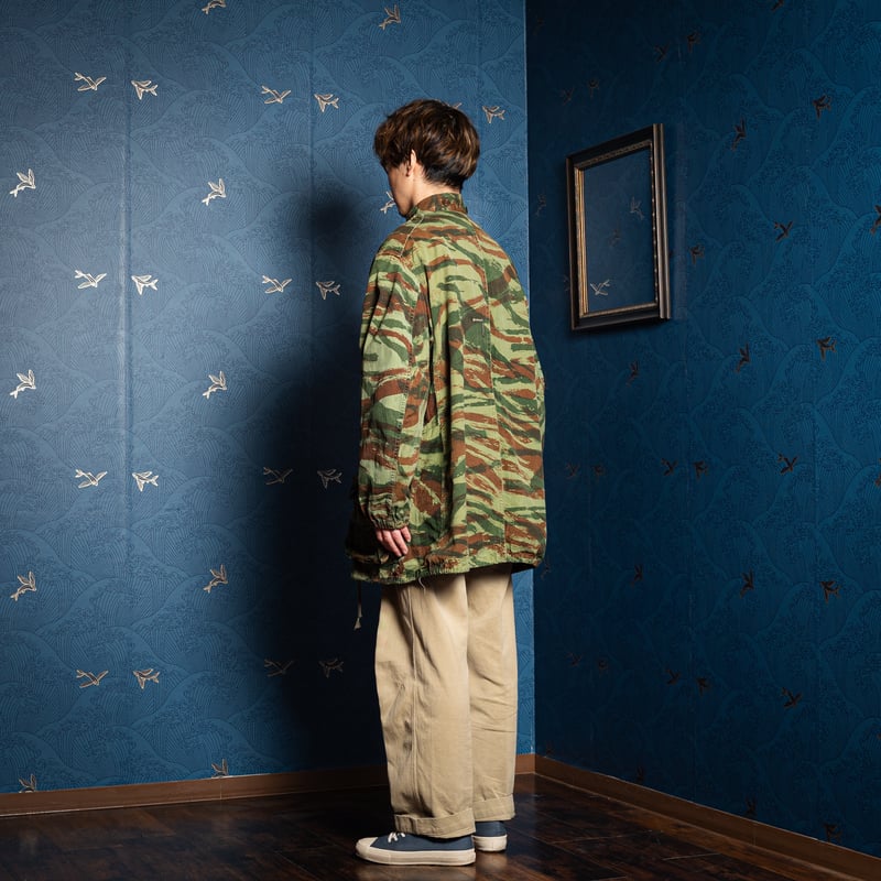 French Army M47 Lizard Camouflage Parachute HBT