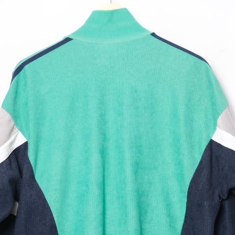 80s Vintage adidas Ventex Track Jacket Green (Made in France)