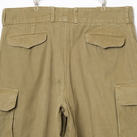 French Army M47 Trousers Early Size 39 Metal Buttons