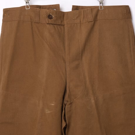 40-50s French Vintage SNCF Work Trousers Dead Stock