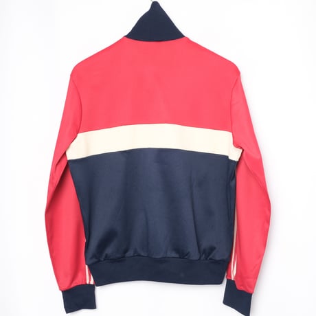 70-80s Vintage adidas Ventex Track Jacket Red×White×Navy (Made in France) 174