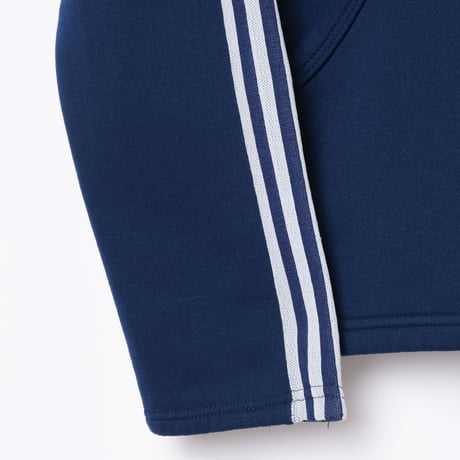 70s Vintage adidas Half Zip Hoodie Navy (Made in France)