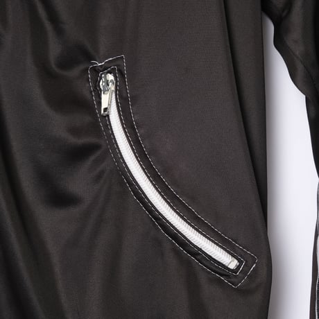 70-80s Vintage adidas Track Jacket Black×White