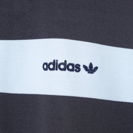 70-80s Vintage adidas Ventex Track Jacket Navy × Light Blue (Made in France)