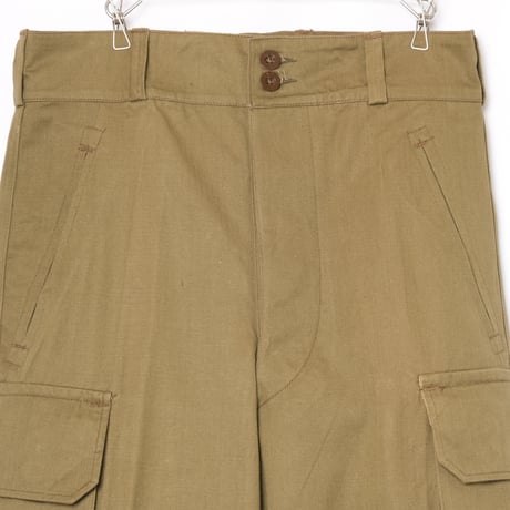 French Army M47 Trousers Early HBT Size 21 Deadstock