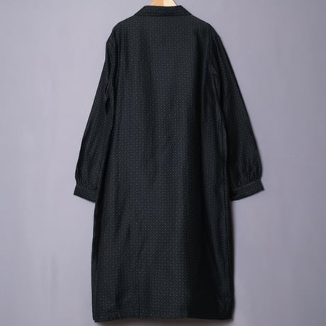 50-60s  French Vintage Cotton  Work Dress Dead Stock 2