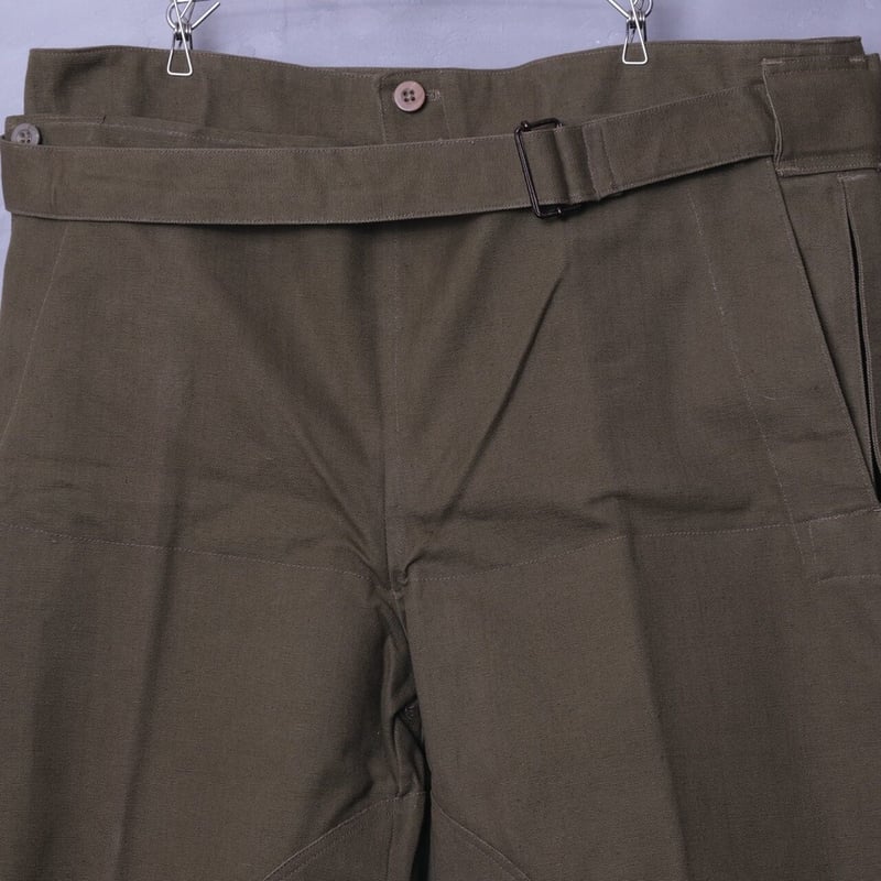 French Army M38 Motorcycle Wood Button Trousers