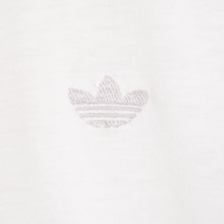 80s Vintage adidas Ventex Short Sleeve Polo Shirt White × Light Blue Green Line（Made in France）