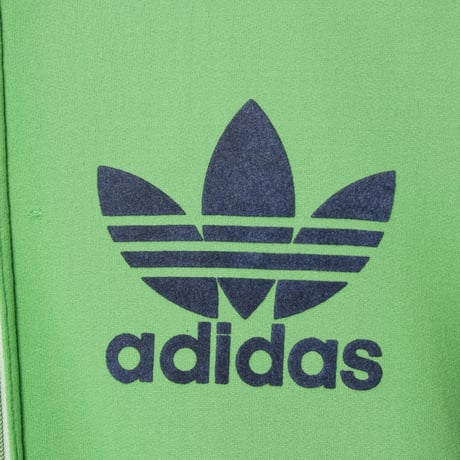 70s Vintage adidas Ventex Hoodie Light Green (Made in France)