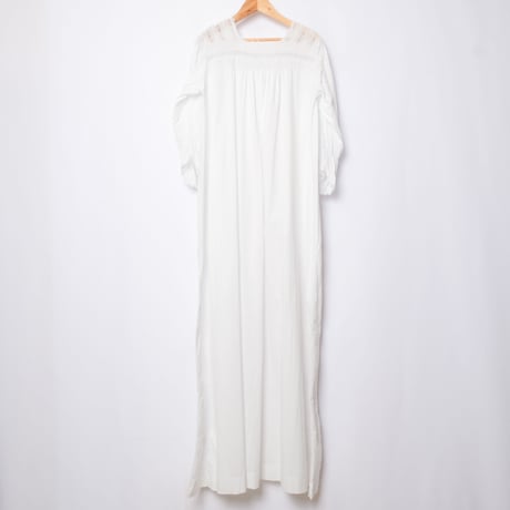 〜1930s French Antique Cotton Lace Night Dress