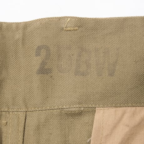 French Army M47 Trousers Early 比翼 Size 25 Dead Stock