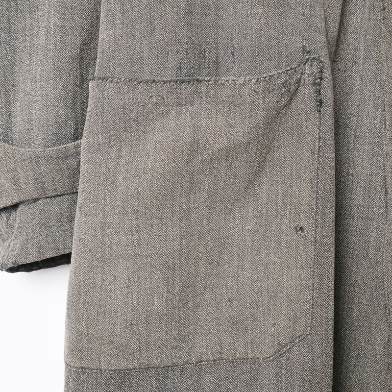 【ぎゃらが】30~40s フレンチアトリエコート 30-40s French Vintage HBT Black Chambray Ateli