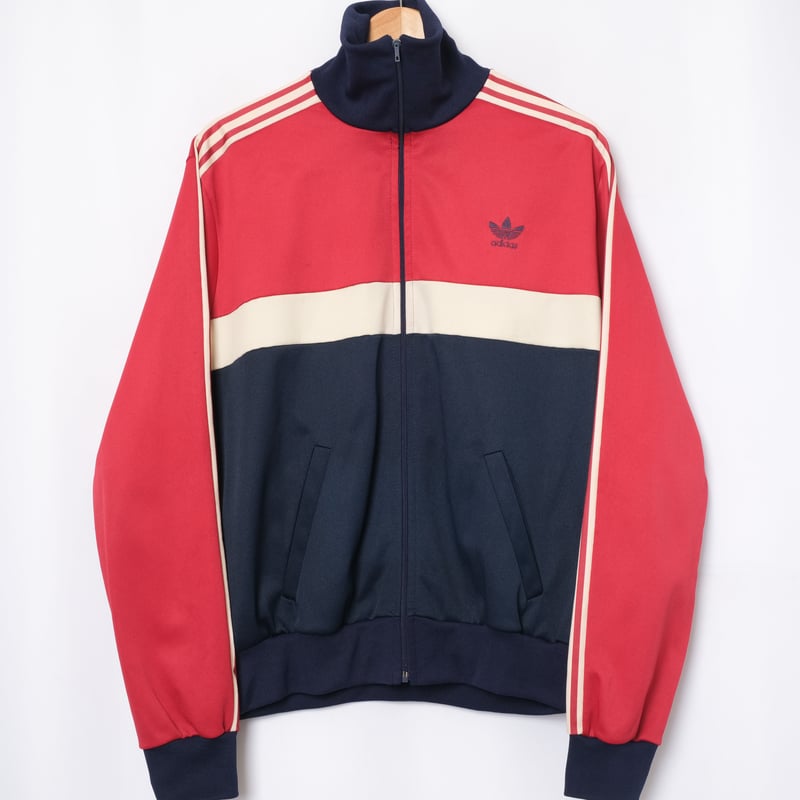 お歳暮 のし 70-80s Vintage Red×W Jacket Track Ventex adidas その他