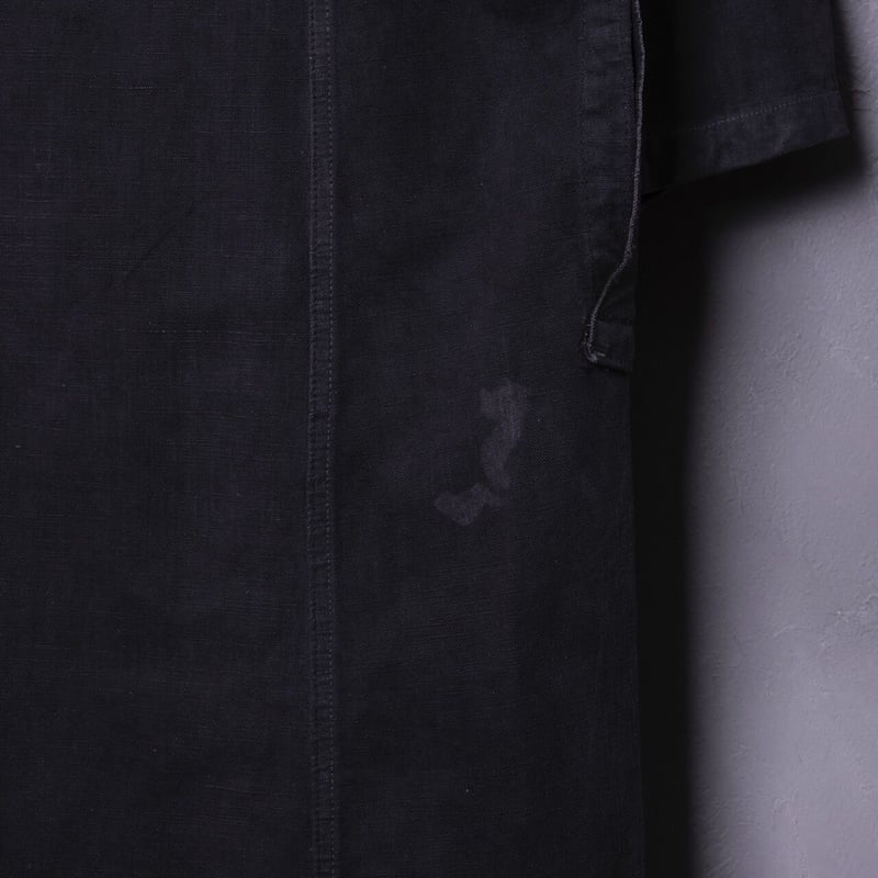 40-50s France Vintage VETRA Black Linen (Metis) 40-50s France Vintage VETRA Black Linen (Metis)