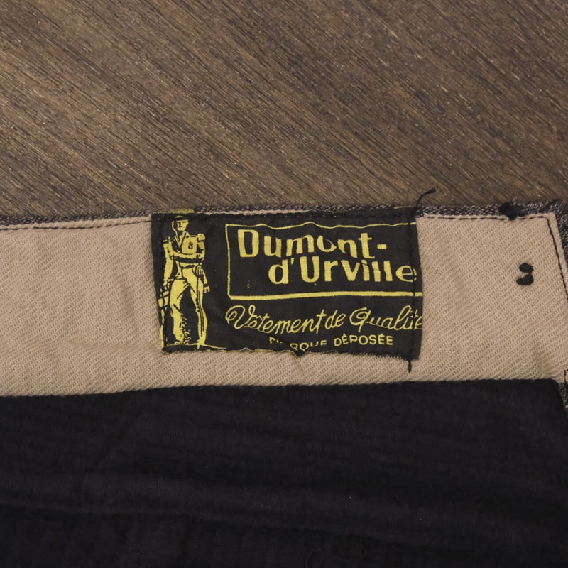デッドストック　フランス　40s 50s コットンピケ デッドストック】フレンチヴィンテージ コットンピケパンツ 50s