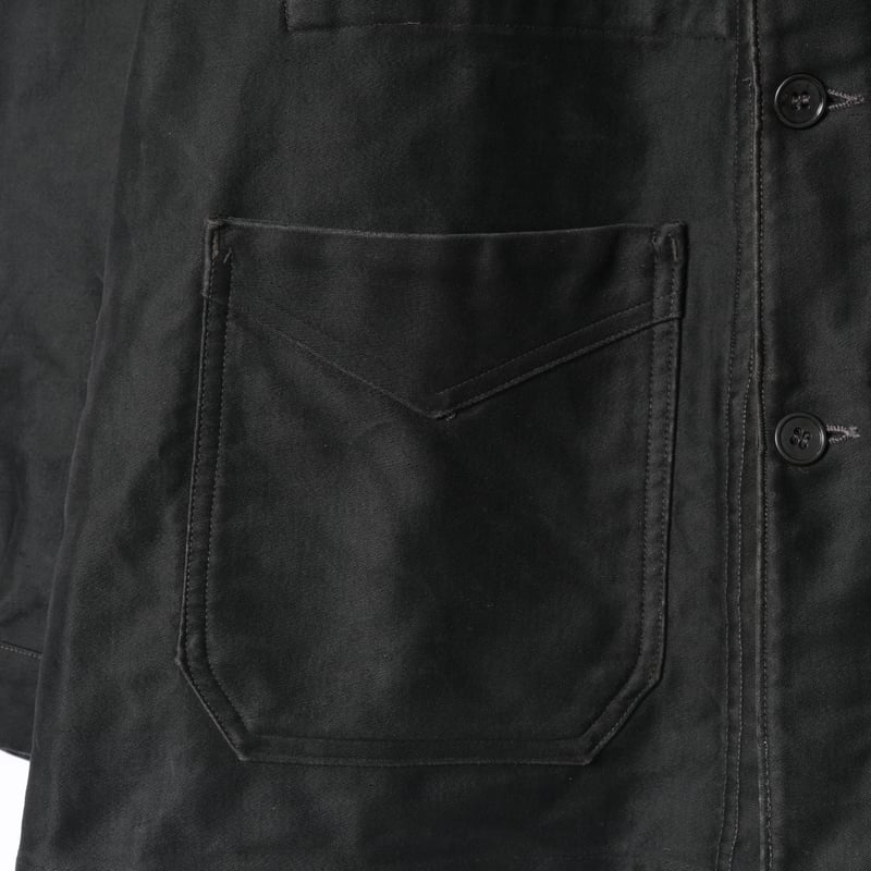 30-40s France Vintage L' Inusable Black Moleski