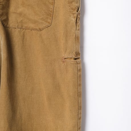 30-40s France Adolphe Lafont Vintage Cotton Linen Overalls