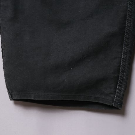 50s-60s Adolphe Lafont  Black Moleskin Work Trousers