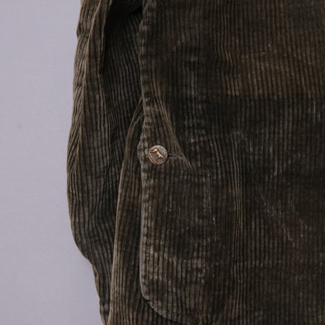 40-50s French Vintage Le Meilleur D'Amiens Corduroy Hunting Jacket