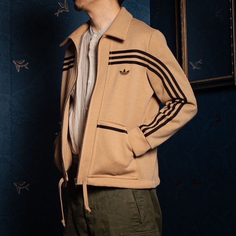 70-80s Vintage adidas EIN SCHWAHN Knit Jacket 70-80s Vintage adidas EIN SCHWAHN Knit Jacket