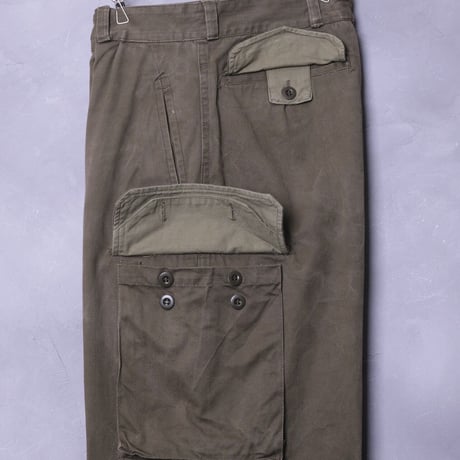 French Army M47 Trousers Late  Size 33(31) Used