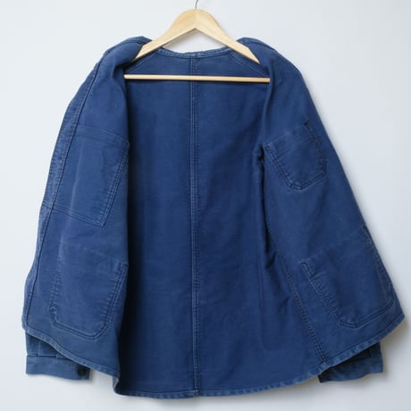 40-50s Blue Moleskin Jacket
