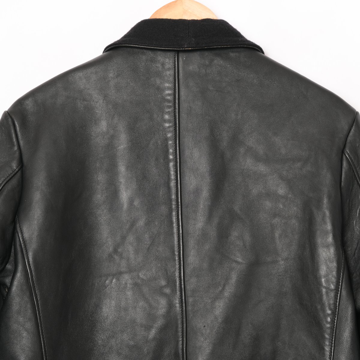 80s France Vintage Leather Jacket (Corbusier Ja