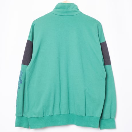 80s Vintage adidas Ventex Sweat Jacket Green  (Made in France)