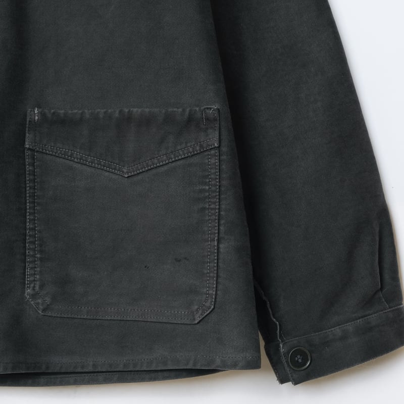 40-50s Le Mont St Michel Black Moleskin Jacket 40-50s Le Mont St Michel Black Moleskin Jacket