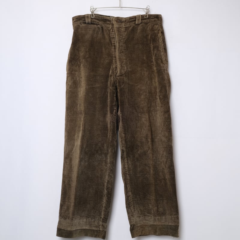 40s Le Mont St Michel Corduroy Trousers | Ugla