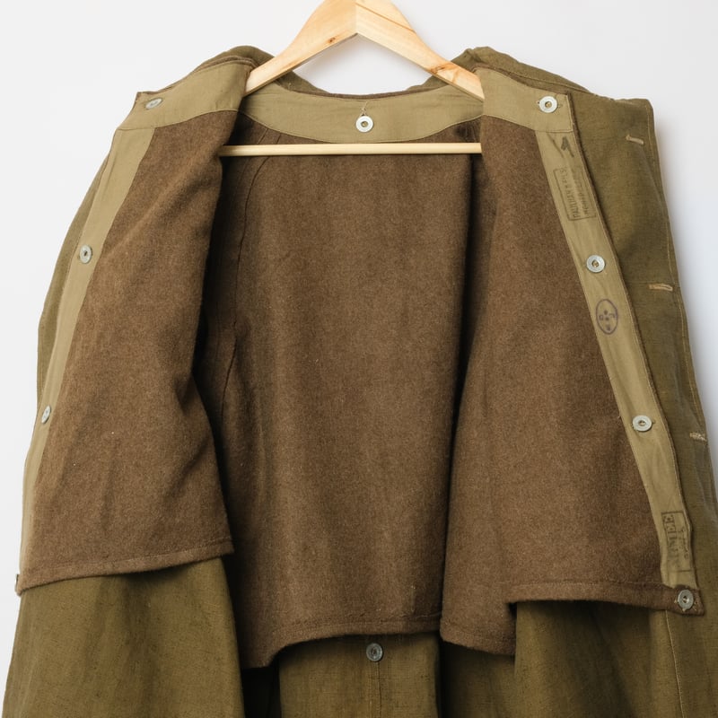 French Army M35 Motorcycle Coat Linen With Lin