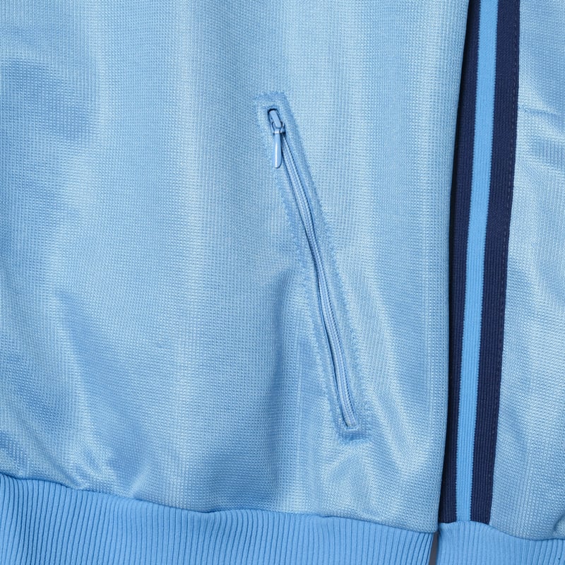 昭和レトロ★青山ブティック江崎で購入★タウンウェアーとしても着用可能 80s Vintage adidas Track Jacket Light Blue × Na