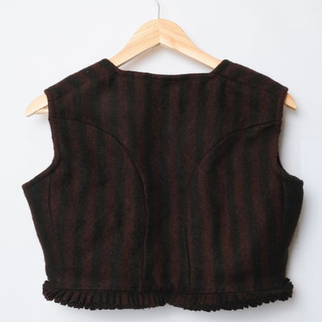 1800s Bulgaria Antique Wool Vest  1