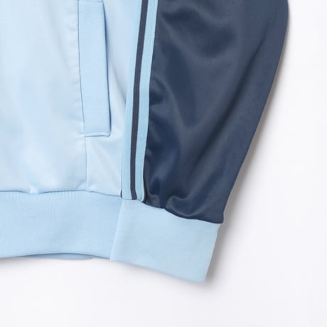 70-80s Vintage adidas Ventex ATP Track Jacket Light Blue × Navy