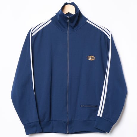 60s Vintage adidas Ventex Track Jacket Late World Mark Navy (Made in France)