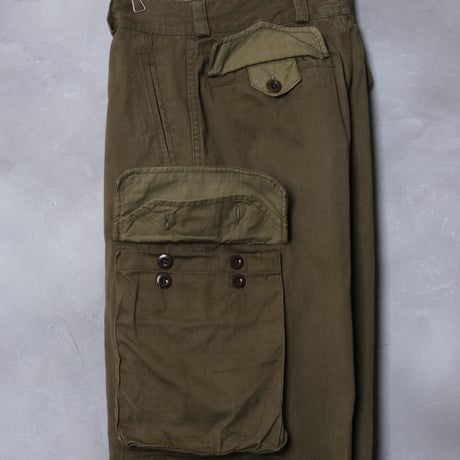 French Army M47 Trousers Late Size 21  Used ③