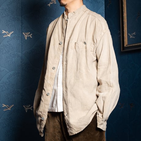 French Army Linen Bourgeron Jacket
