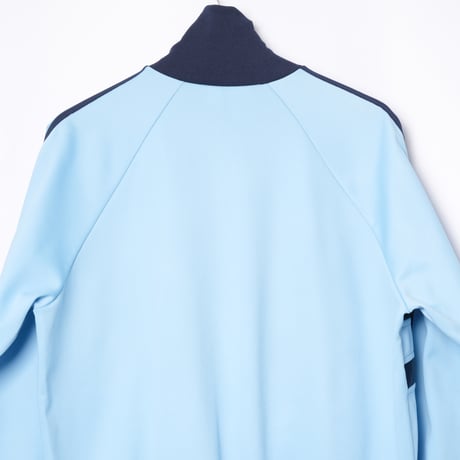 70-80s Vintage adidas Ventex Track Jacket Model First Light Blue× Navy（Made in France）