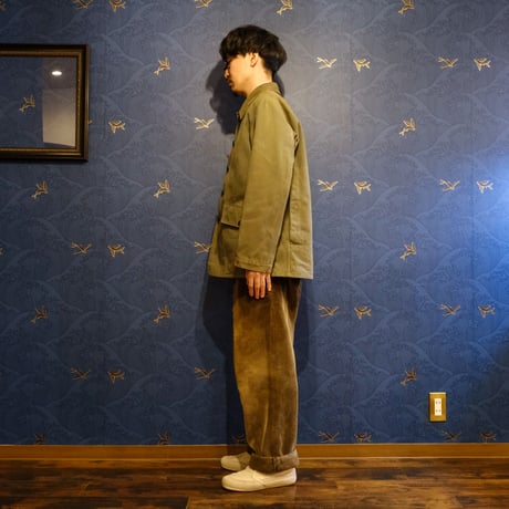 60s French Vintage  Dumont d`urville  Canvas Hunting Jacket