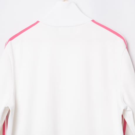 80s Vintage adidas Track Jacket White × Pink (Made in France)
