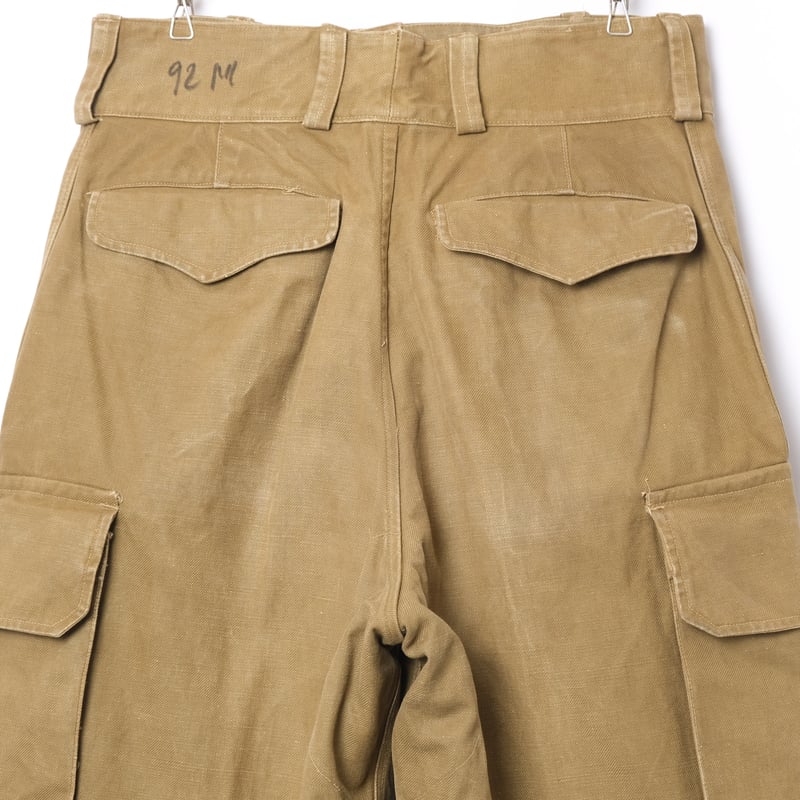 French Army M47 Trousers Early 比翼 Metal Button