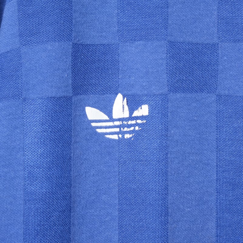 70-80s Vintage adidas Ventex Game Shirt Checker