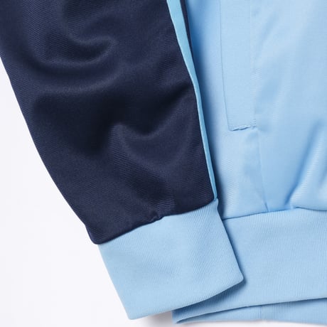70-80s Vintage adidas VENTEX  ATP Track Jacket Light Blue × Navy (Made in France)