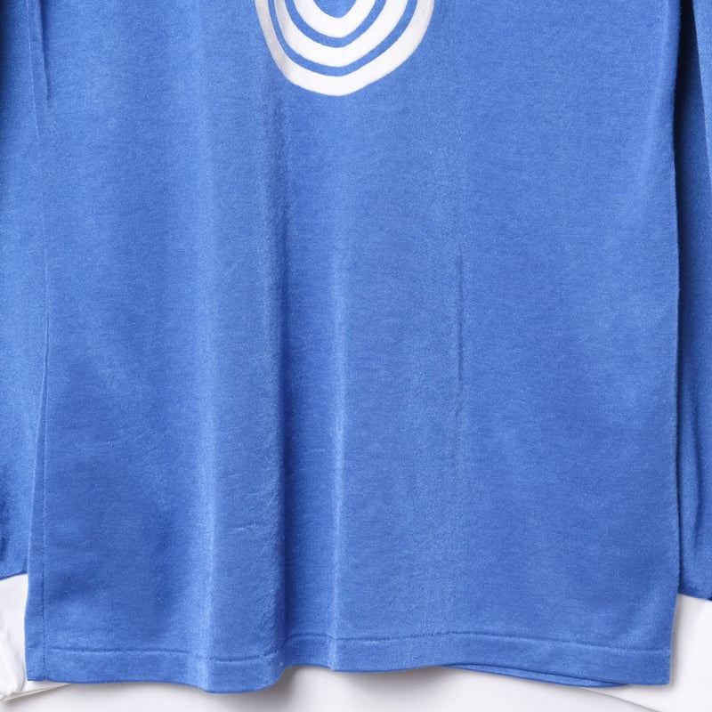 70-80s Vintage adidas Ventex Game Shirt Blue(Ma