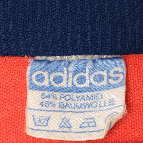 70s Vintage adidas Track Jacket Reddish Color × Navy (Made in Austria)