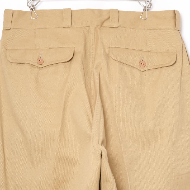 French Army M52 Chino Trousers Late Size 12 Dea